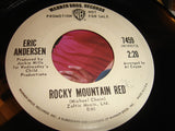 Eric Andersen (2) : Born Again / Rocky Mountain Red (7",45 RPM,Single,Promo)