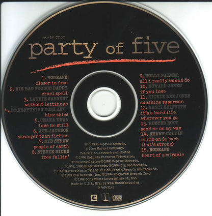 Various : Music From Party Of Five (Compilation)
