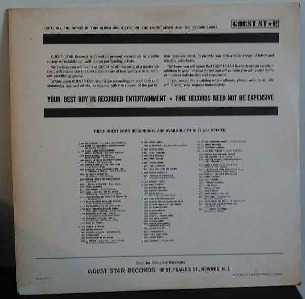 Various : All Star Jamboree (LP,Compilation,Mono)