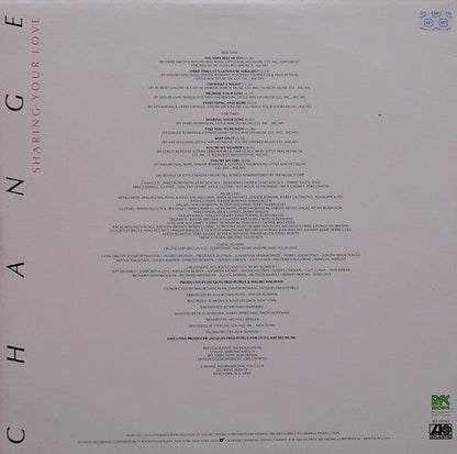 Change : Sharing Your Love (LP,Album,Stereo)