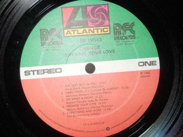 Change : Sharing Your Love (LP,Album,Stereo)