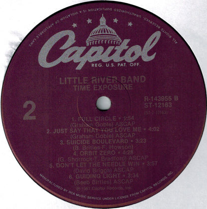 Little River Band : Time Exposure (LP,Album,Club Edition)