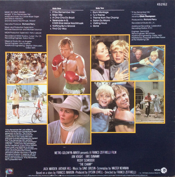 Dave Grusin : The Champ Original Motion Picture Soundtrack (LP)