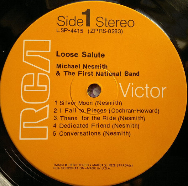 Michael Nesmith & The First National Band : Loose Salute (LP,Album)