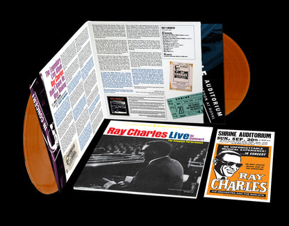 Ray Charles - Ray Charles Live (RSD 2026, 2LP Tangerine Color Vinyl)