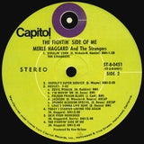 Merle Haggard With Bonnie Owens And Strangers (5), The : The Fightin' Side Of Me (LP,Album,Club Edition,Stereo)