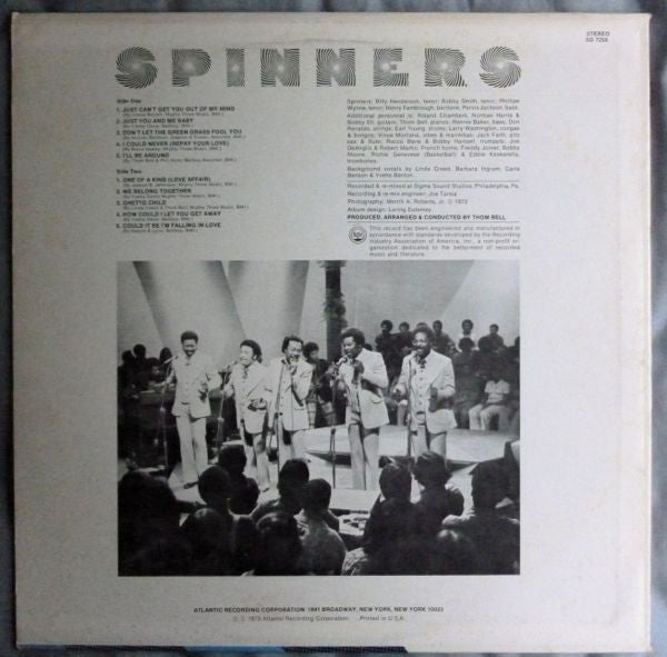 Spinners : Spinners (LP,Album,Repress)
