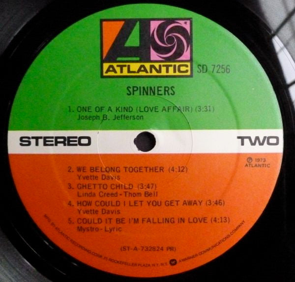 Spinners : Spinners (LP,Album,Repress)