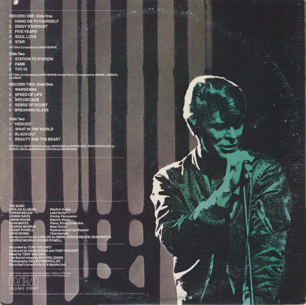David Bowie : Stage (LP,Album,Stereo)