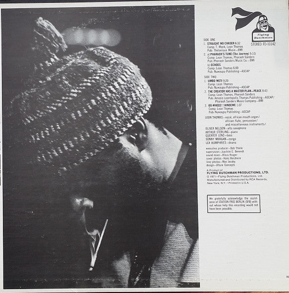 Leon Thomas With Oliver Nelson : In Berlin (LP,Album,Reissue)