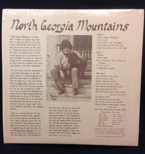 Joyce Brookshire : North Georgia Mountains (LP,Album,Stereo)