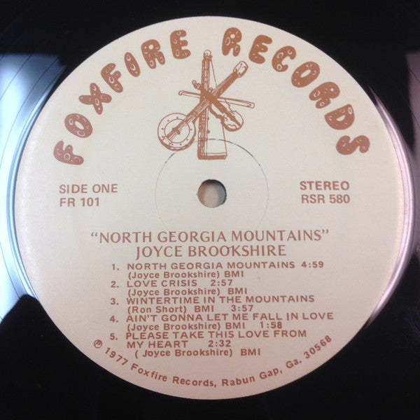 Joyce Brookshire : North Georgia Mountains (LP,Album,Stereo)