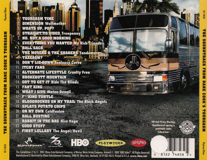 Various : The Soundtrack From Dane Cook's Tourgasm (Compilation)