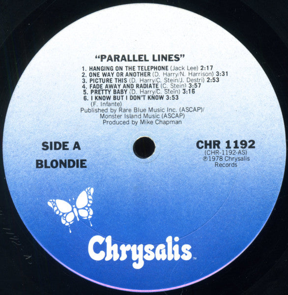 Blondie : Parallel Lines (LP,Album,Reissue)