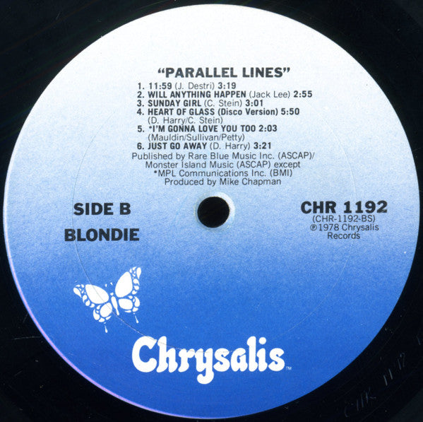 Blondie : Parallel Lines (LP,Album,Reissue)