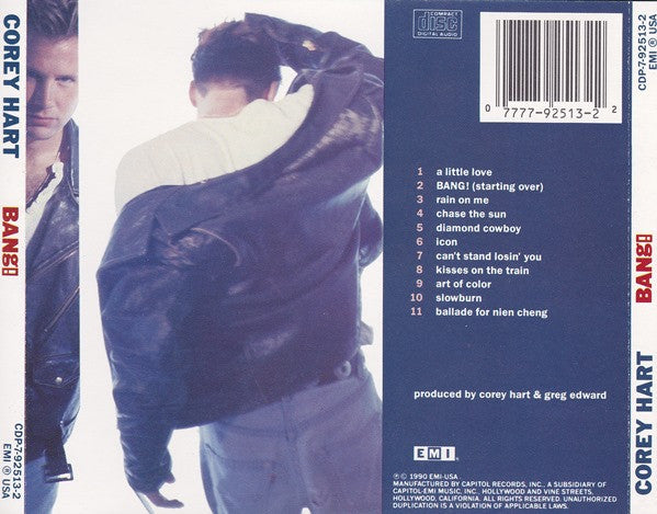 Corey Hart : Bang! (Album)