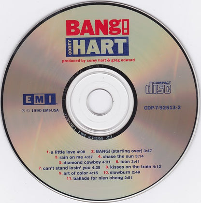 Corey Hart : Bang! (Album)