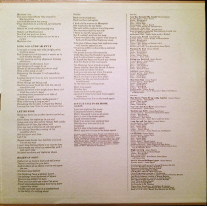 James Taylor (2) : Mud Slide Slim And The Blue Horizon (LP,Album)