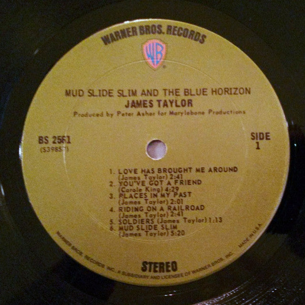 James Taylor (2) : Mud Slide Slim And The Blue Horizon (LP,Album)