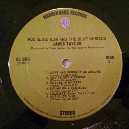 James Taylor (2) : Mud Slide Slim And The Blue Horizon (LP,Album)