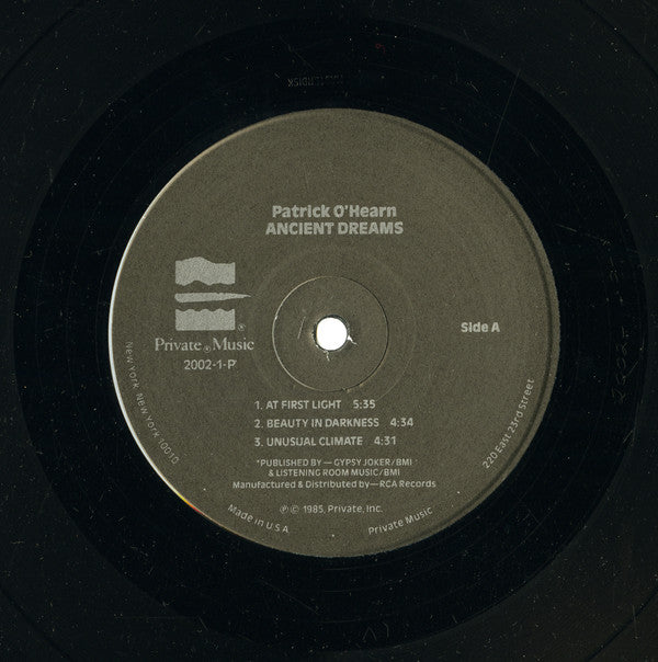 Patrick O'Hearn : Ancient Dreams (LP,Album)