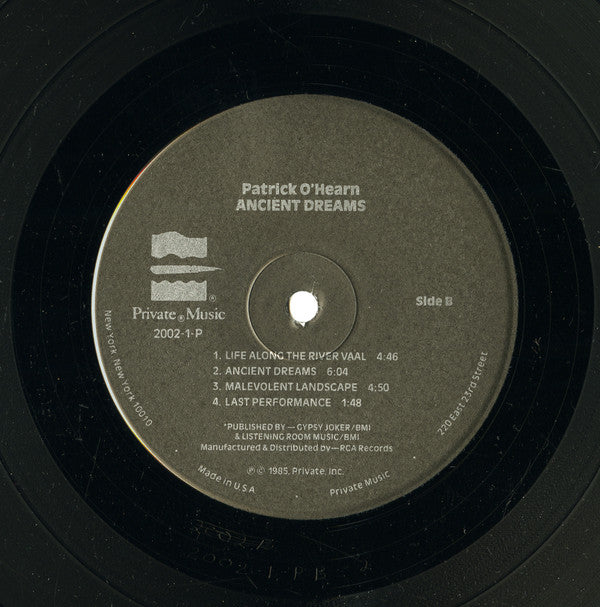 Patrick O'Hearn : Ancient Dreams (LP,Album)