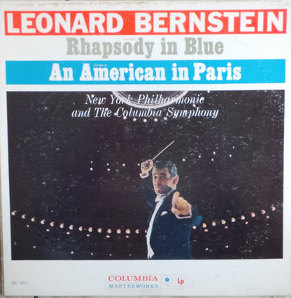 George Gershwin, Leonard Bernstein : Rhapsody In Blue / An American In Paris (LP,Mono)