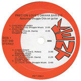 Preston Love : Preston Love's Omaha Bar-B-Q (LP,Album,Reissue)