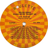 Ray Budzilek And His Orchestra : Polish Songs Mama Never Taught Me (LP,Album)