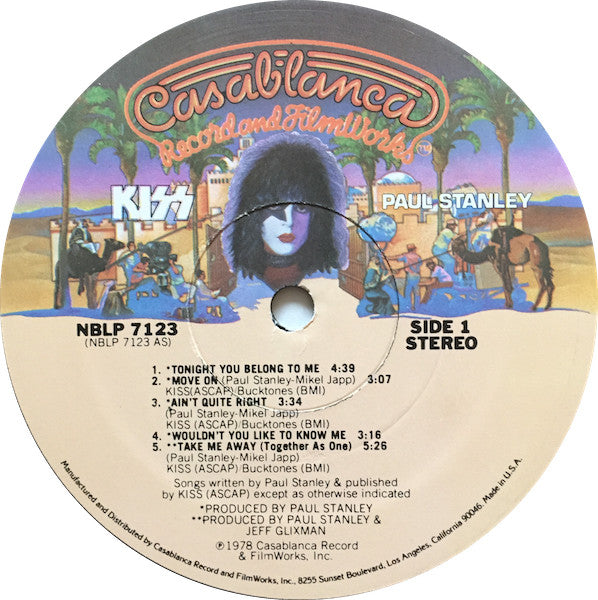 Kiss, Paul Stanley : Paul Stanley (LP,Album)