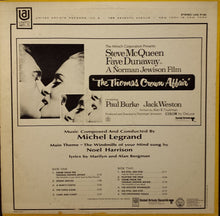 Michel Legrand : The Thomas Crown Affair (Original Motion Picture Score) (LP,Album,Stereo)