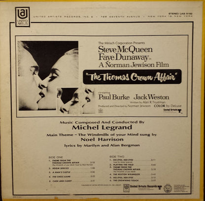 Michel Legrand : The Thomas Crown Affair (Original Motion Picture Score) (LP,Album,Stereo)