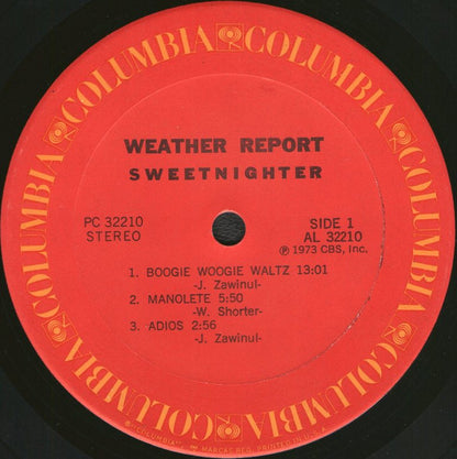 Weather Report : Sweetnighter (LP,Album,Reissue,Stereo)