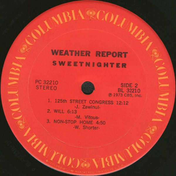 Weather Report : Sweetnighter (LP,Album,Reissue,Stereo)