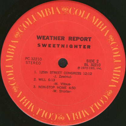 Weather Report : Sweetnighter (LP,Album,Reissue,Stereo)