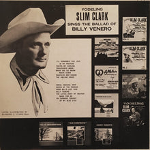 Slim Clark : Sings The Ballad Of Billy Venero (LP,Album)