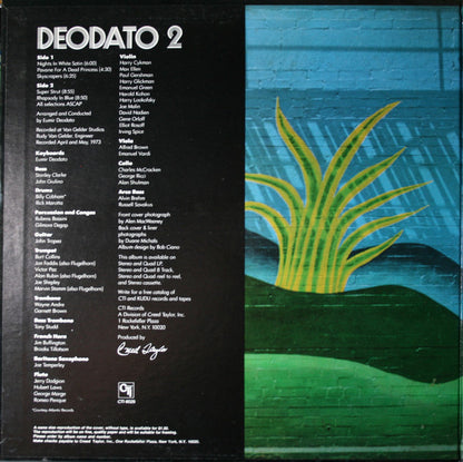 Eumir Deodato : Deodato 2 (LP,Album)