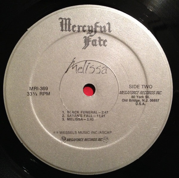 Mercyful Fate : Melissa (LP,Album)