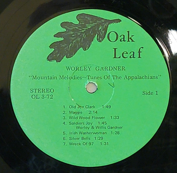 Worley Gardner : Mountain Melodies - Tunes Of The Appalachians (LP)