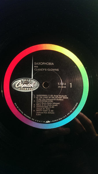 Clancy's Clowns : Saxophobia (LP,Album,Mono)