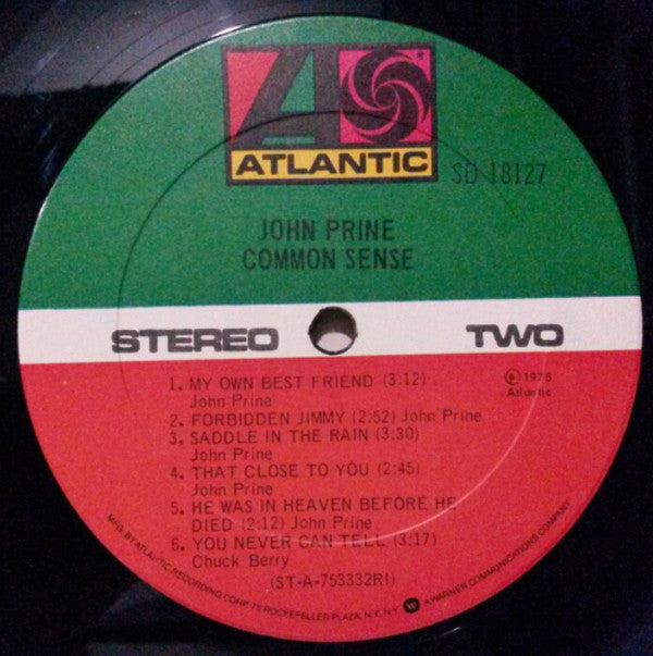 John Prine : Common Sense (LP,Album)