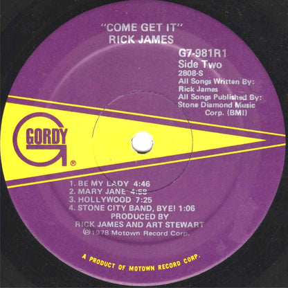 Rick James : Come Get It! (LP,Album,Stereo)