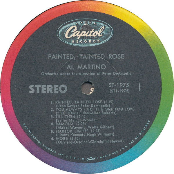 Al Martino : Painted, Tainted Rose (LP,Album,Stereo)