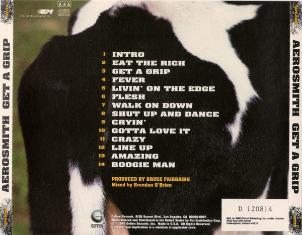 Aerosmith : Get A Grip (Album,Club Edition)