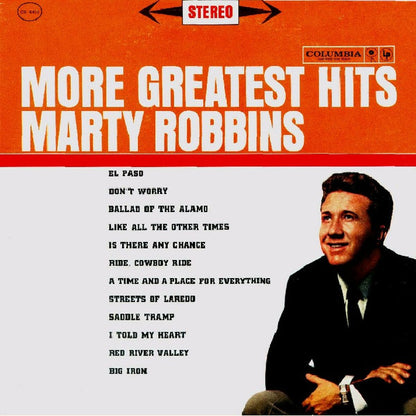 Marty Robbins : More Greatest Hits (LP,Compilation,Repress,Stereo)