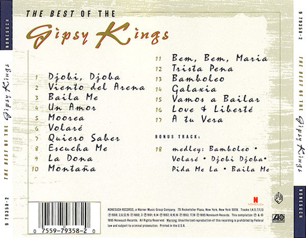 Gipsy Kings : The Best Of The Gipsy Kings (Compilation)