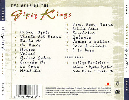 Gipsy Kings : The Best Of The Gipsy Kings (Compilation)