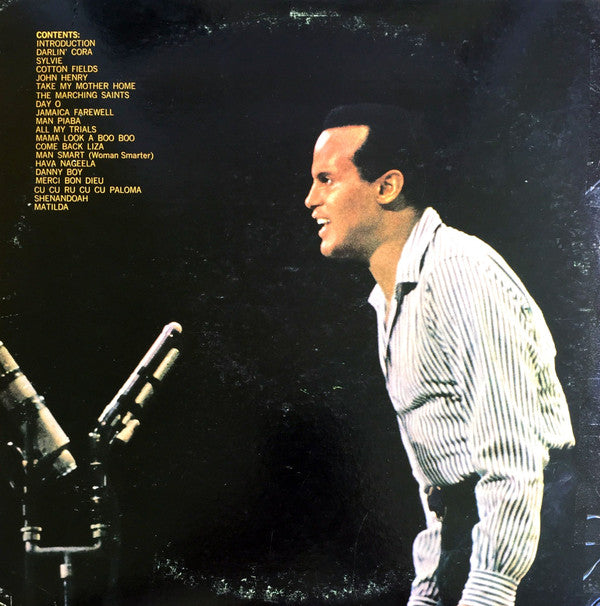 Harry Belafonte : Belafonte At Carnegie Hall (The Complete Concert) (LP,Album,Mono)