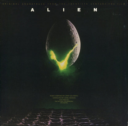 Jerry Goldsmith : Alien (Original Soundtrack From The Twentieth Century-Fox Film) (LP,Album,Stereo)