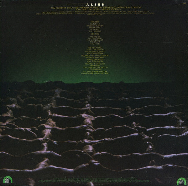 Jerry Goldsmith : Alien (Original Soundtrack From The Twentieth Century-Fox Film) (LP,Album,Stereo)